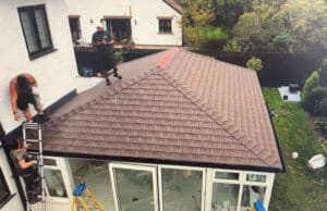 Conservatory Roof Tiled & Insulated - After