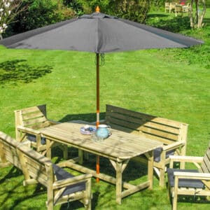 North Downs Garden Table and Chair Setโ Seats 8