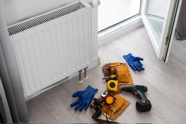 how does central heating work