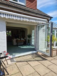 how long does it take to install bi folding doors
