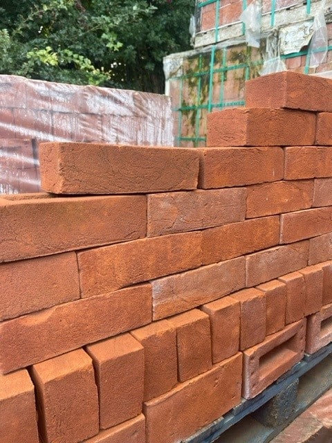 modern new bricks so different from older reclaimed bricks