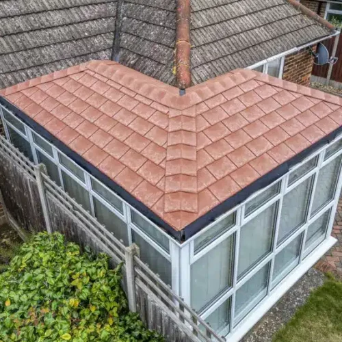 Conservatory Tiled & Insulated