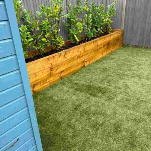 Domestic Fencing, Decking, Softwood Sleepers Project 2