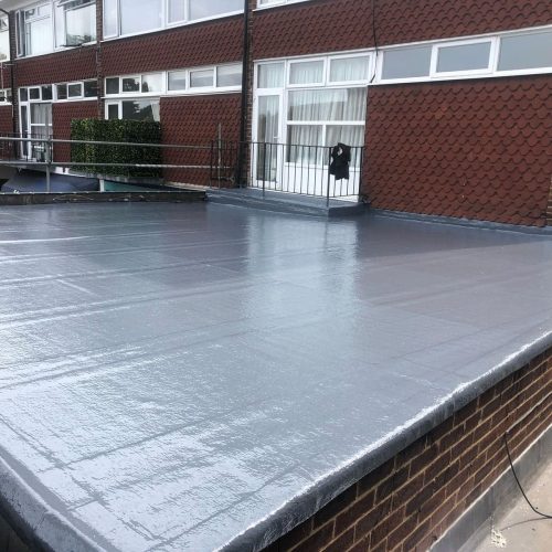 Flat Roof Fibreglass Cold Applied Liquid Membrane - Kent, East Sussex, West Sussex & Surrey Home Improvements