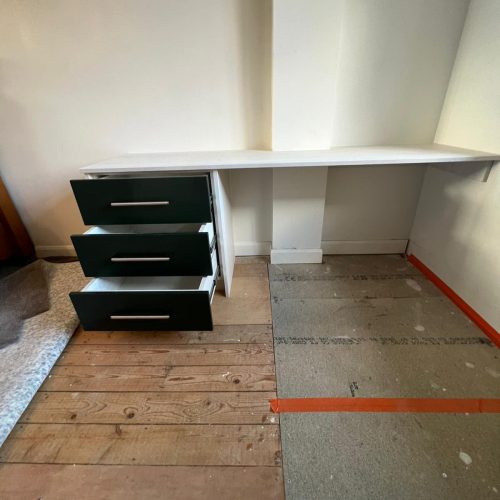 fitted wardrobe and bespoke furniture project 1