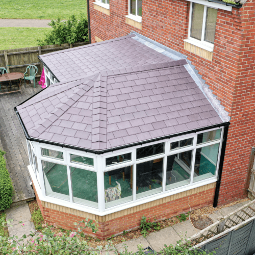 Tiled Conservatory Roof Surrey site 9 CAL Tiled and Insulated Conservatory Roof - 6