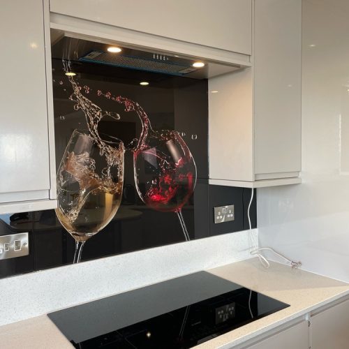 Glass Kitchen Splashbacks East Sussex Glass splashback installation